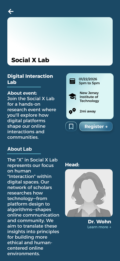 ResearchGate app on iPhone